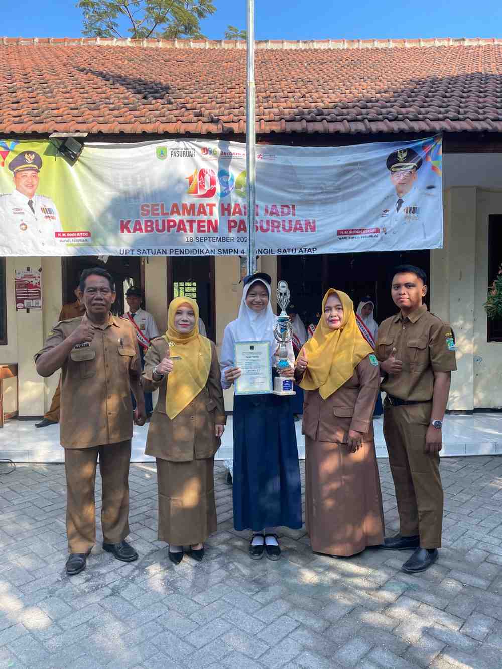 Juara 3 O2SN Bulutangkis Kabupaten Pasuruan 2025